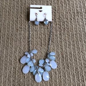 Necklace and matching earrings